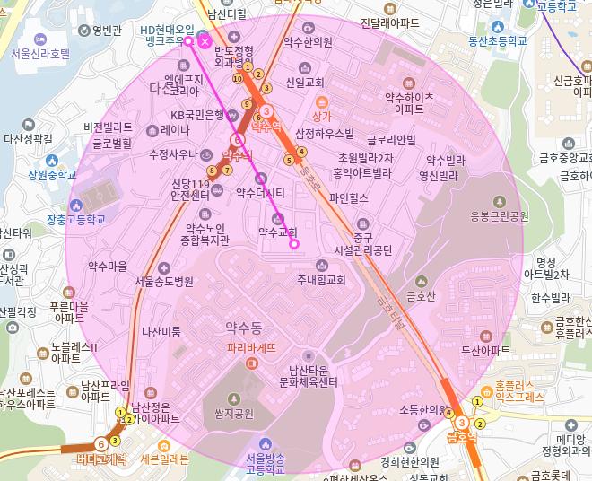 다산동 월주차_약수역 인근 주차장은 여기가 정답입니다