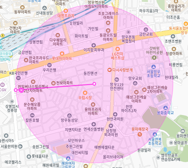 망우동 월주차_우림시장 인근 일주일 내내 24시간 사용 가능한 주차장 있어요!