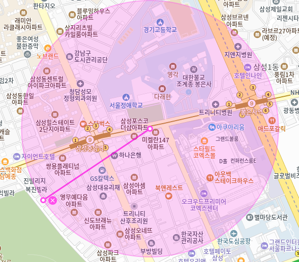 삼성중앙역 월주차_5번출구 도보 2분거리!강남 주차고민을 해결해줄 주차장