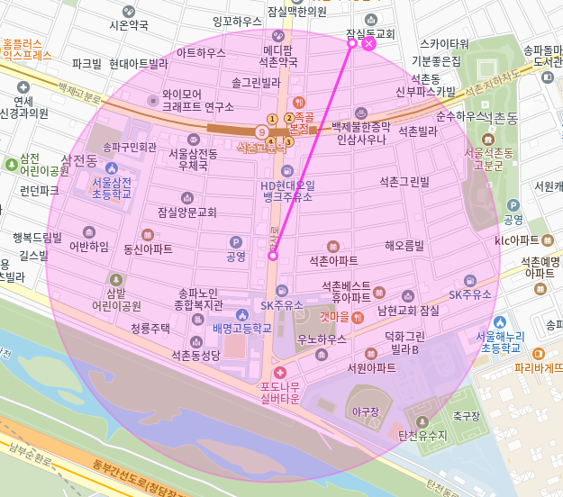 석촌고분역 월주차_3번출구 인근 조건 좋은 주차장 가져가세요