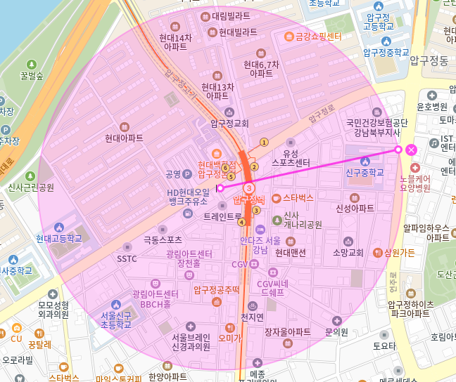 신사 월주차_압구정역 5번출구 도보 1분 초역세권! 꿀자리 정보 총정리