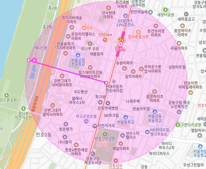 암사역 월주차_인근 직장인분들을 위한 편리한 기계식 주차장