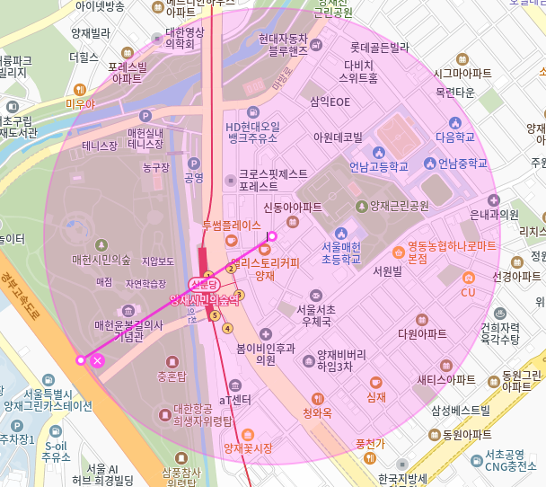 양재 월주차_인기 많은 24시 단독주차장 보고 가세요!
