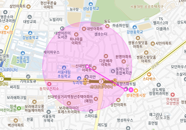 신대방삼거리역 월주차 "주만사추천"_단일주차 지정석에 저렴하게 주차하기