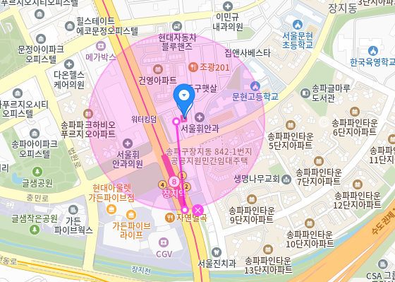 장지역 월주차 *문정동 거주자 추천* 역세권 지정석 마감임박