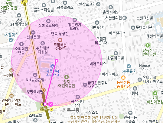 면목 월주차_면목역 도보 5분 지정석 *선착순 1명*