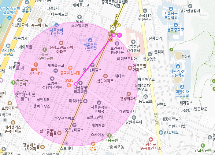 중곡동 월주차ㅣ중곡 월주차장 바로 이용 원하시는 분? !!선착순1명!!