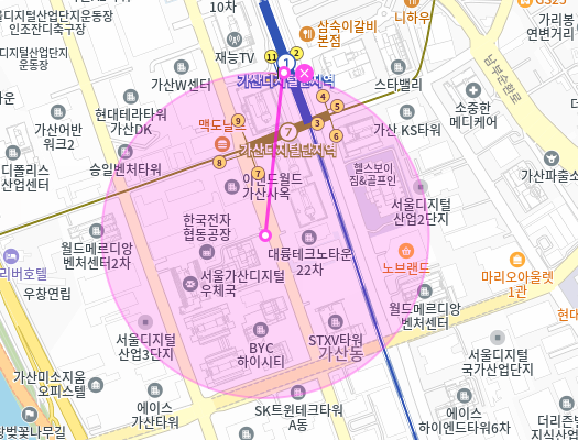 가산디지털단지역 월주차 지정석 *선착순 1명* 바로 예약하기 클릭!