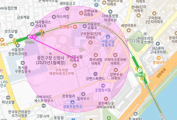 구의역 월주차_합리적인 비용으로 평일에만 똑똑하게 이용하기*직장인 추천매물*