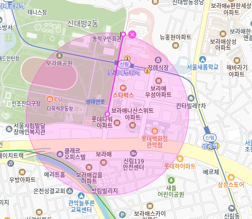 보라매병원역 월주차 "차단기"로 보안 걱정 STOP