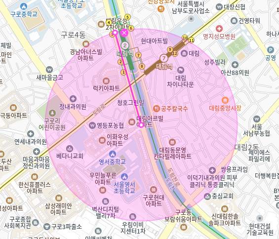 대림역 월주차 "주만사 단독" 영서중학교 인근 저렴하게 단일주차하세요!