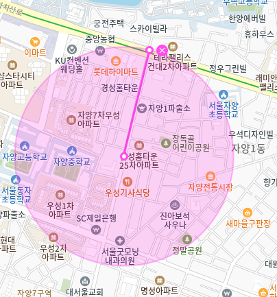 자양동 월주차 자양중 인근 *직장인 안성맞춤* 주차장 최저가 예약하기