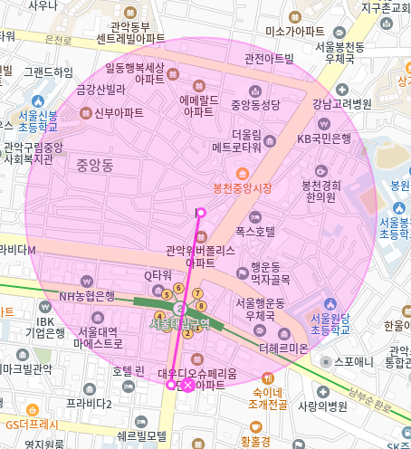 서울대입구역 월주차 봉천로사거리 평일전용 지정석 주차, 고민보단 GO!