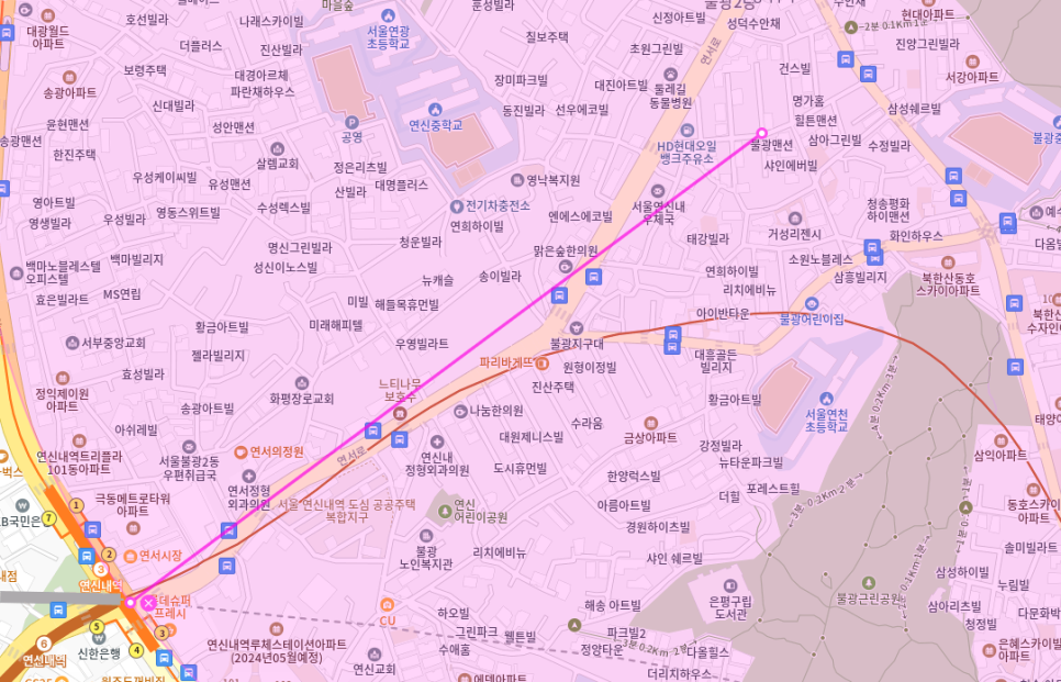 [신규] 불광동 월주차_연신내역 인근 24시 전일 지정석 단독 주차장