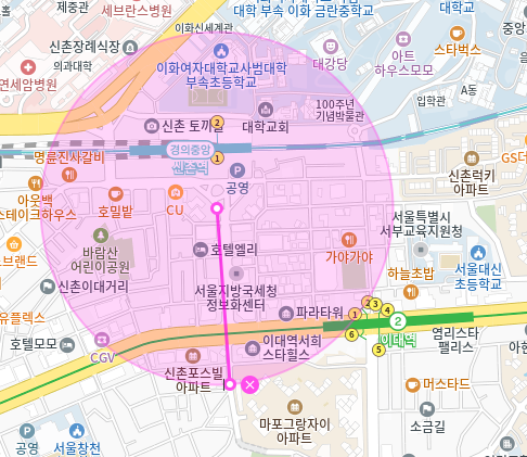 신촌역 월주차 이대역 도보 5분 더블역세권 주차장, 고민하는 순간 마감됩니다!