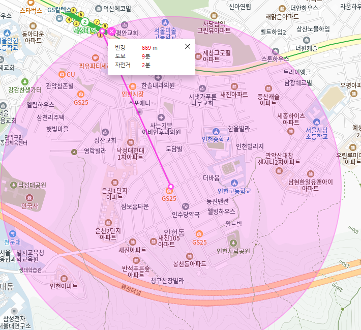[신규] 봉천동 월주차_낙성대역 1번 출구 도보 9분 24시 인기 주차장
