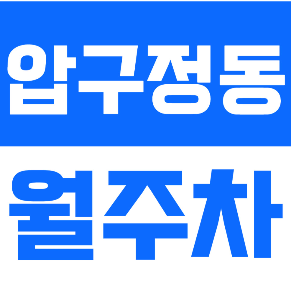 압구정동 월주차_압구정역 인근 추천 주차장 대표 이미지