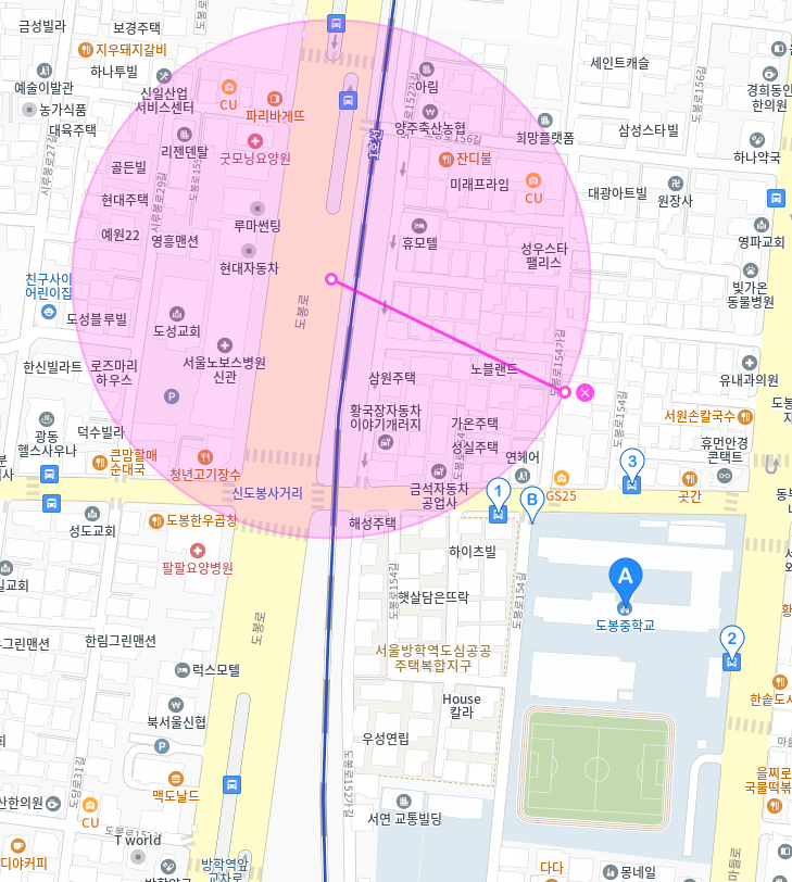 도봉구 월주차_도봉중학교 인근 월주차장 소개합니다