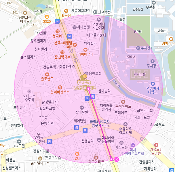 4.19 민주묘지역 월주차_덕성여대 근처 가까운 주차장에 편하게 주차하세요