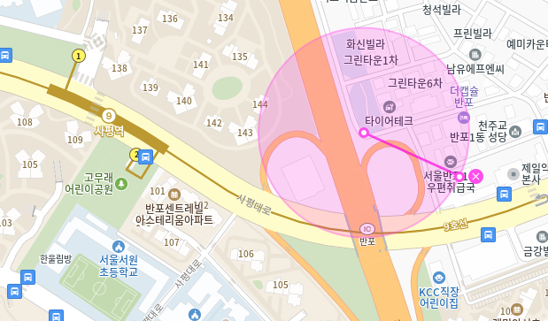 사평역 월주차_반포 1동에 위치한 월주차장 추천