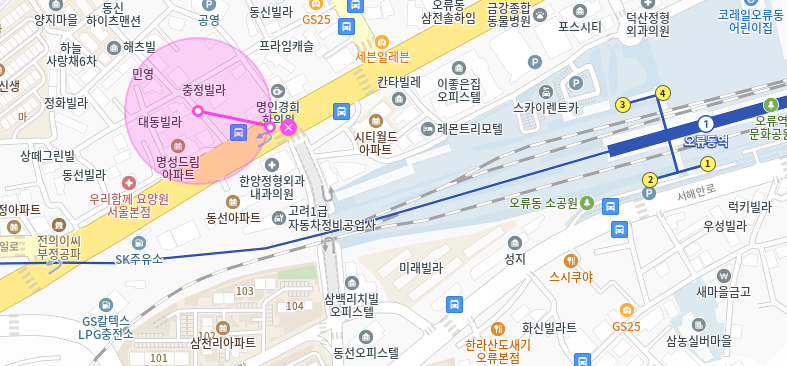 오류동 월주차_오류지구대 근처에 위치한 월주차장 이용해보세요