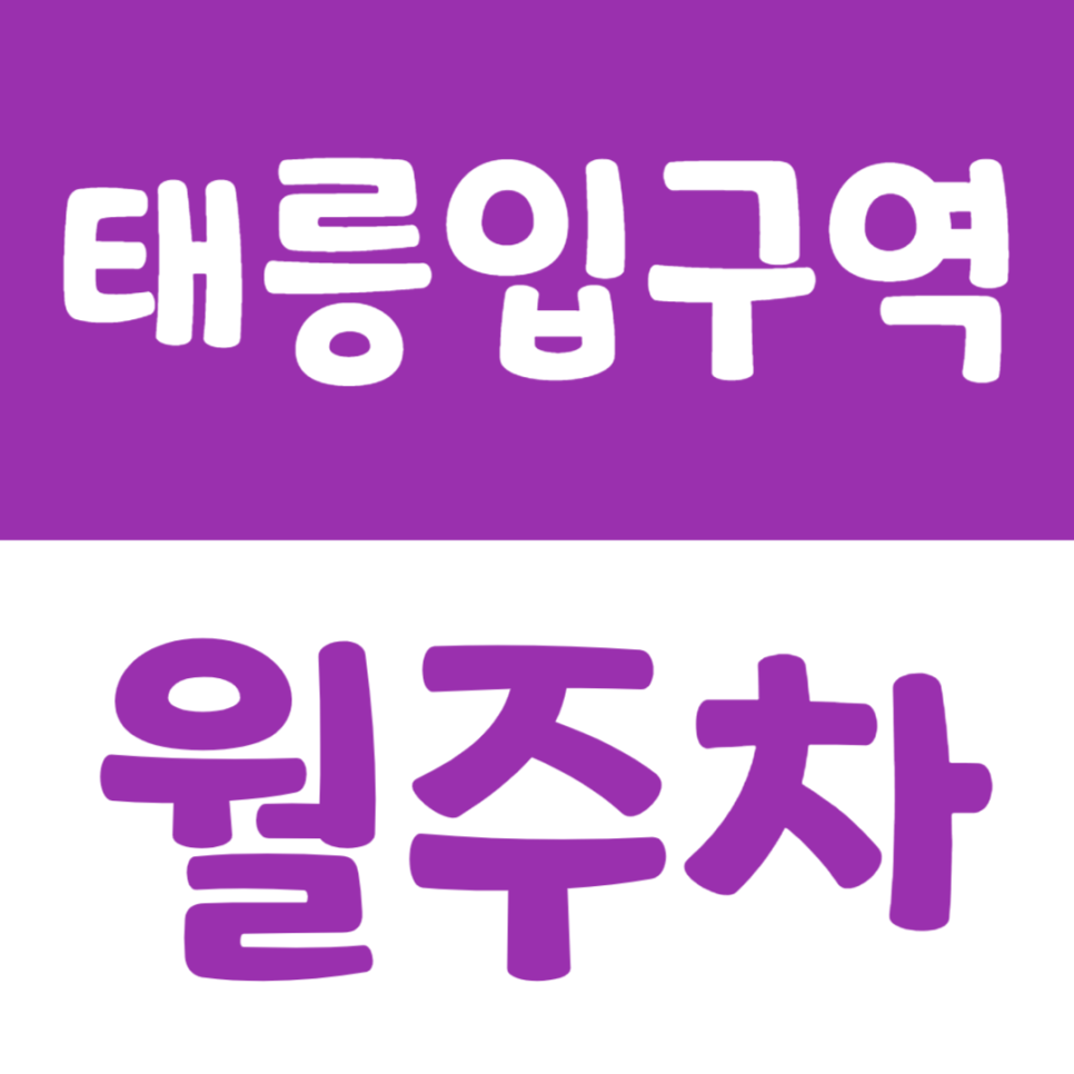 태릉입구역 월주차_역 인근 공릉초등학교 길 건너 위치한 주차장 월 정기권 이용 안내 대표 이미지