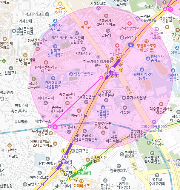 충정로역 월주차 충정로역 도보 5분 이내 주차장을 소개 드립니다.
