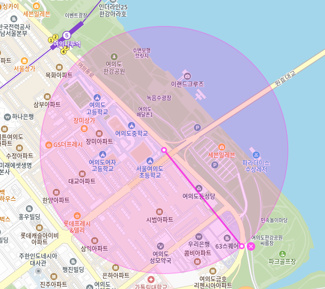 여의나루역 월주차 63빌딩 인근 월주차장 소개