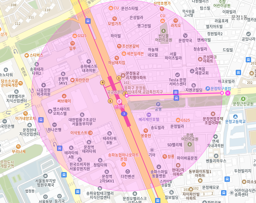 문정동 월주차 문정동 인근 24시간 주차장 추천