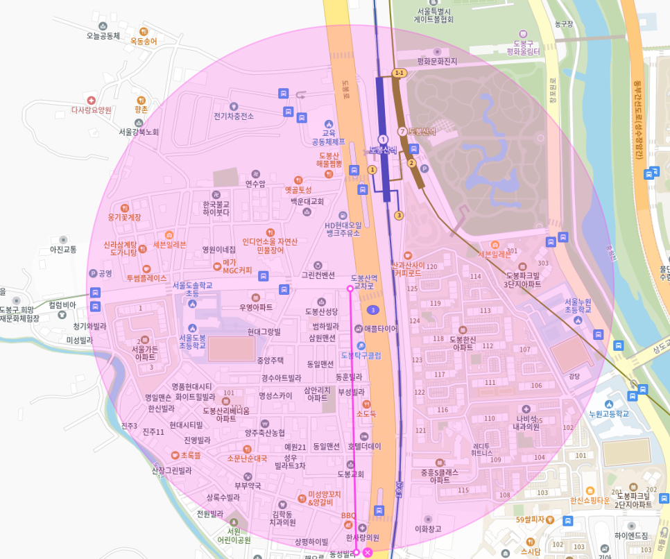 동봉산역 월주차 도봉산역 인근 저렴한 24시간 주차장을 소개합니다.