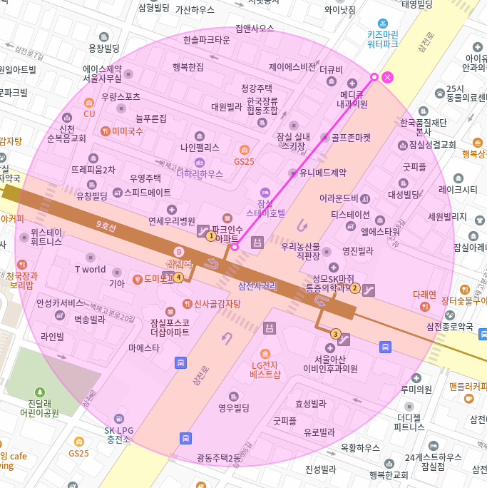 삼전역 월주차 삼전역 인근 저렴한 주차 정기권을 찾는다면?