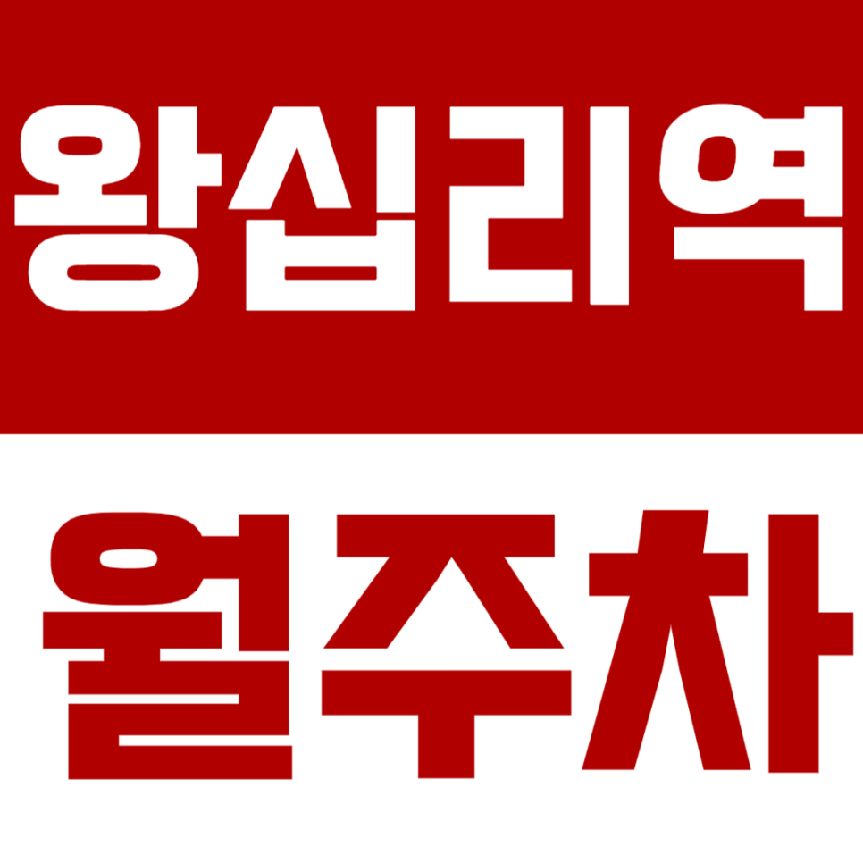 왕십리역 월주차 와십리역 인근 역세권 주차장 추천 대표 이미지