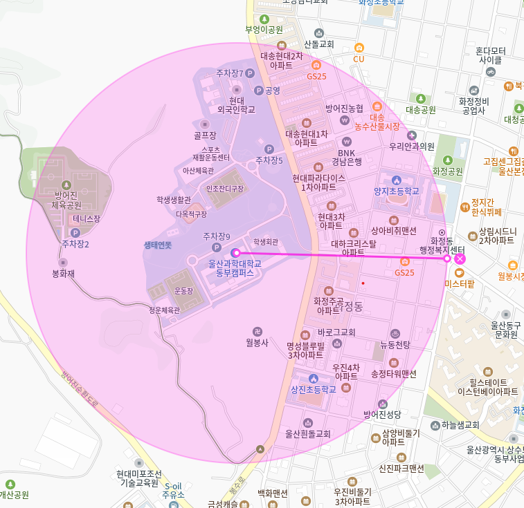 울산과학대 월주차 | 울산과학대 통학·출퇴근용 주차장, 여기 어때요?