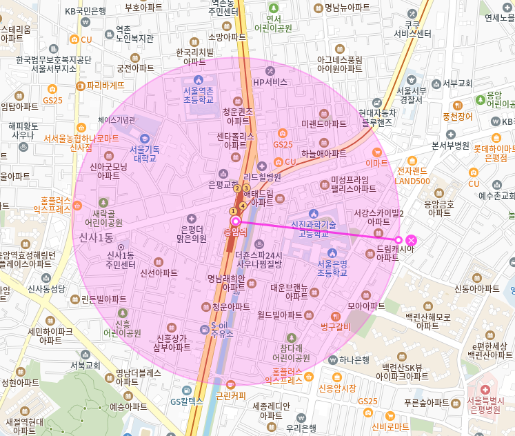 신사동 월주차 | 응암역 도보 7분, 24시간 기계식 비지정