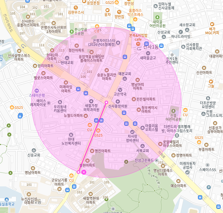 신사동 월주차 | 응암역 도보 7분, 24시간 기계식 비지정