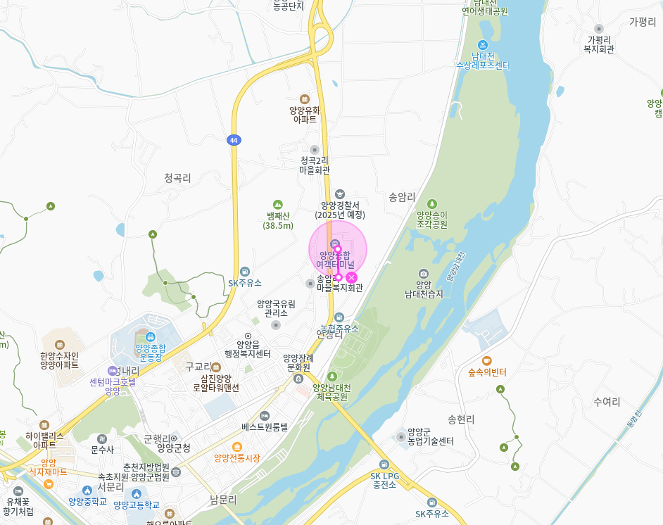 양양터미널 월주차 | 터미널 바로 앞, 장기 주차 걱정 끝!