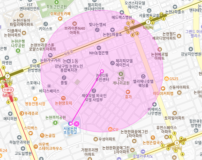 논현동 월주차 | 논현동주민센터, 논현초등학교 도보 6분 | 24시간 운영 주차장