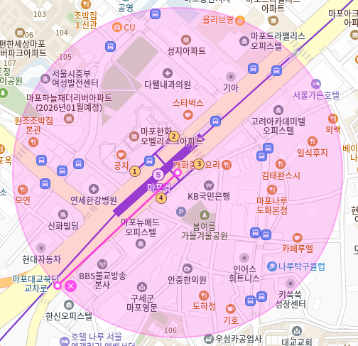마포동 월주차ㅣ공덕역·마포역 직장인 필수, 도심형 24시간 자주식 주차장