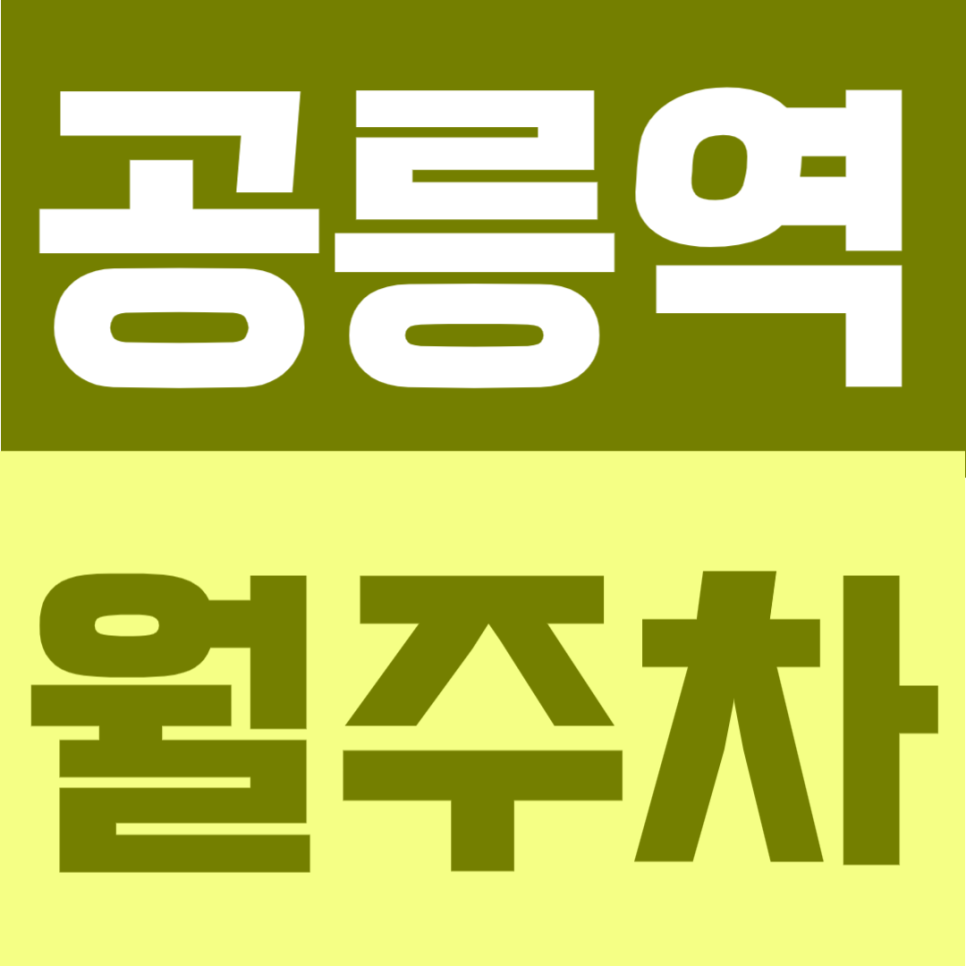공릉역 월주차 추천 | 2번출구 도보 4분, 월 10만원대의 SUV까지 가능한 24시간 자유주차 대표 이미지