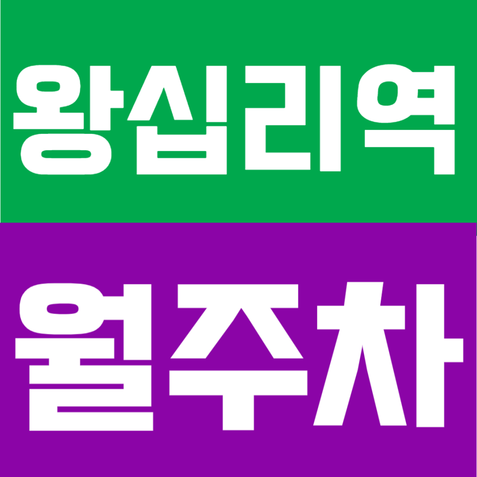 왕십리역 월주차 | 10번출구 도보 2분 초역세권의 월 15만원, 24시간 자유 이용 가능한 주차장 대표 이미지