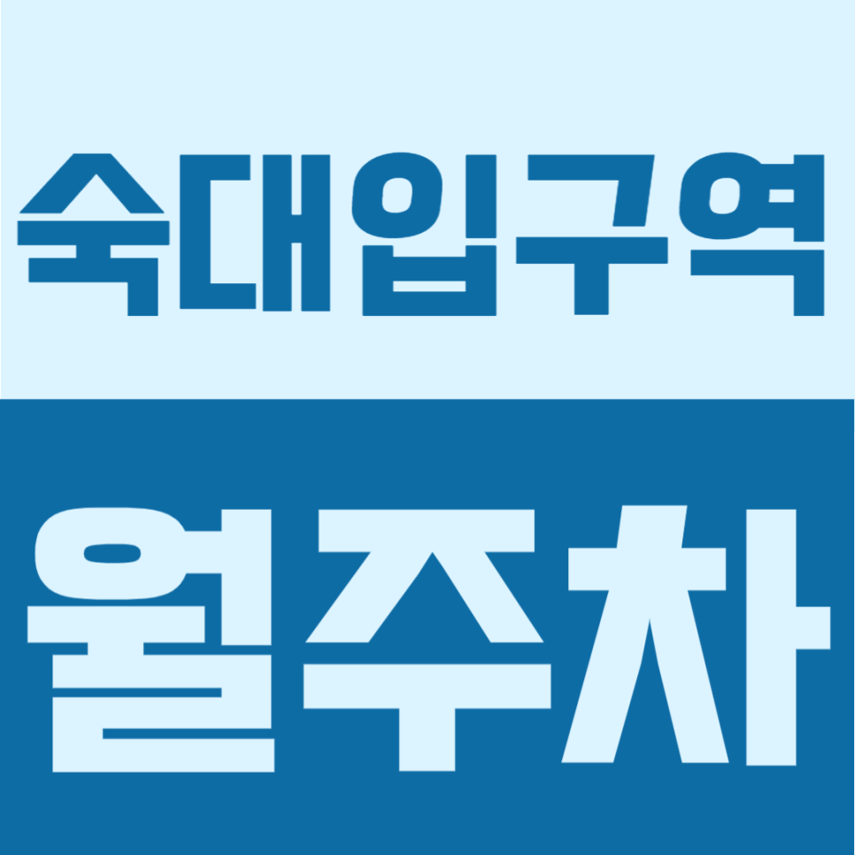 숙대입구역 월주차 | 도보 5분 역세권, 10만원대 지정석 자주식 주차장 대표 이미지