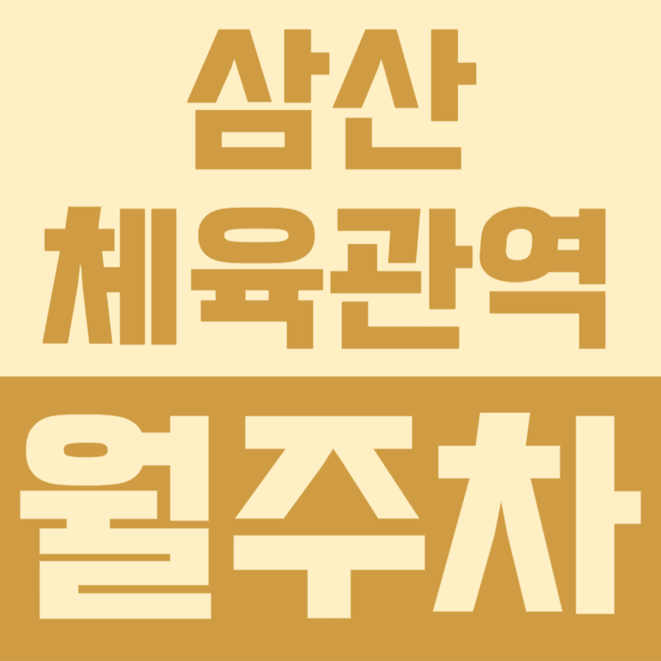 삼산체육관역 월주차 | 부개동 방문 전 필독 24시간 가성비 주차장 대표 이미지