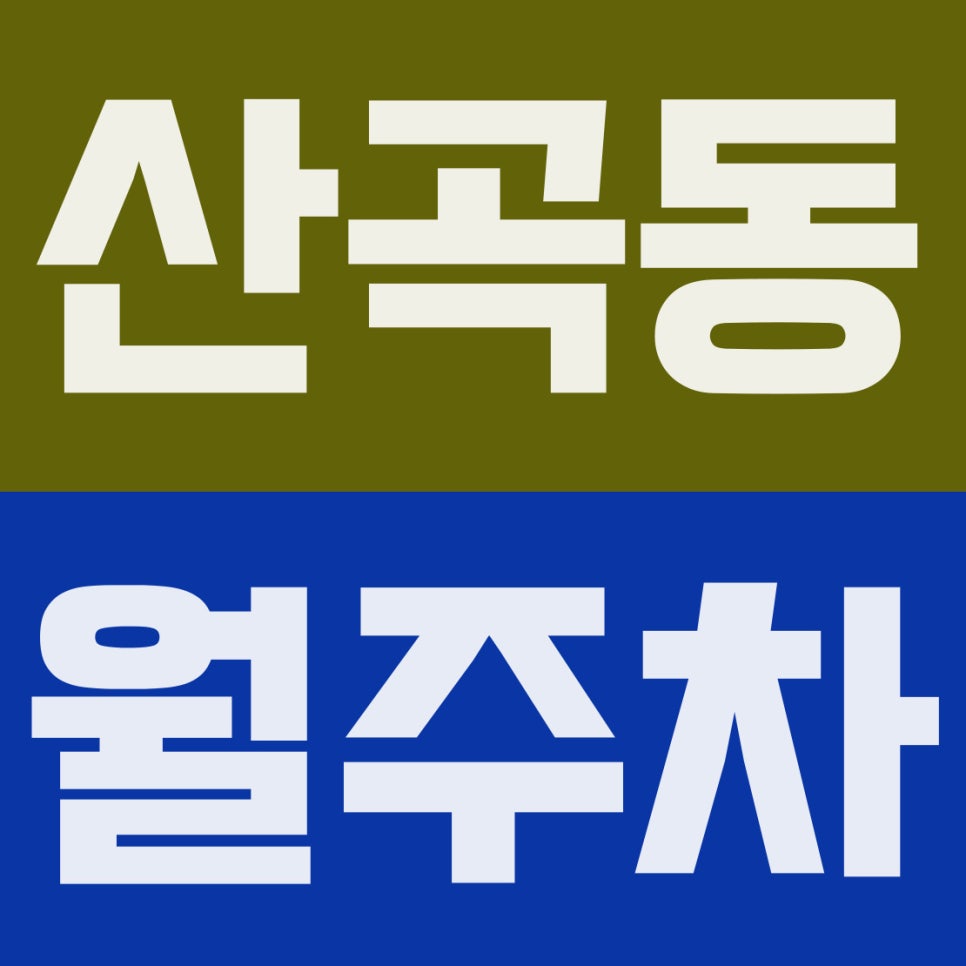 산곡동 월주차 | 산곡여중·산곡남초 인근! 요일제 단속 없는 6만 원대 24시 자주식 명당 대표 이미지