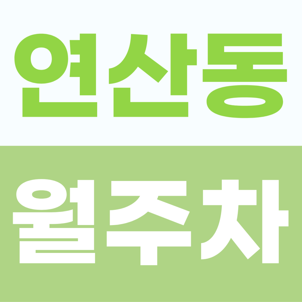 연산동 월주차 | 과정로 일대의 주차 고민을 해결할 6만 원대 명당 정기권 대표 이미지