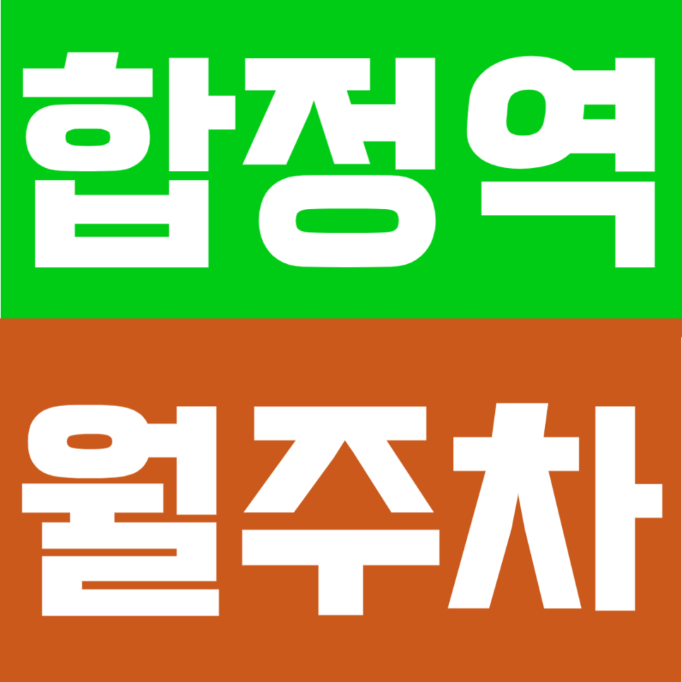 합정역 월주차 | 5·6번 출구 바로 앞 도보 1분 초역세권 쾌적한 지하 자주식 24시 정기 주차장 대표 이미지