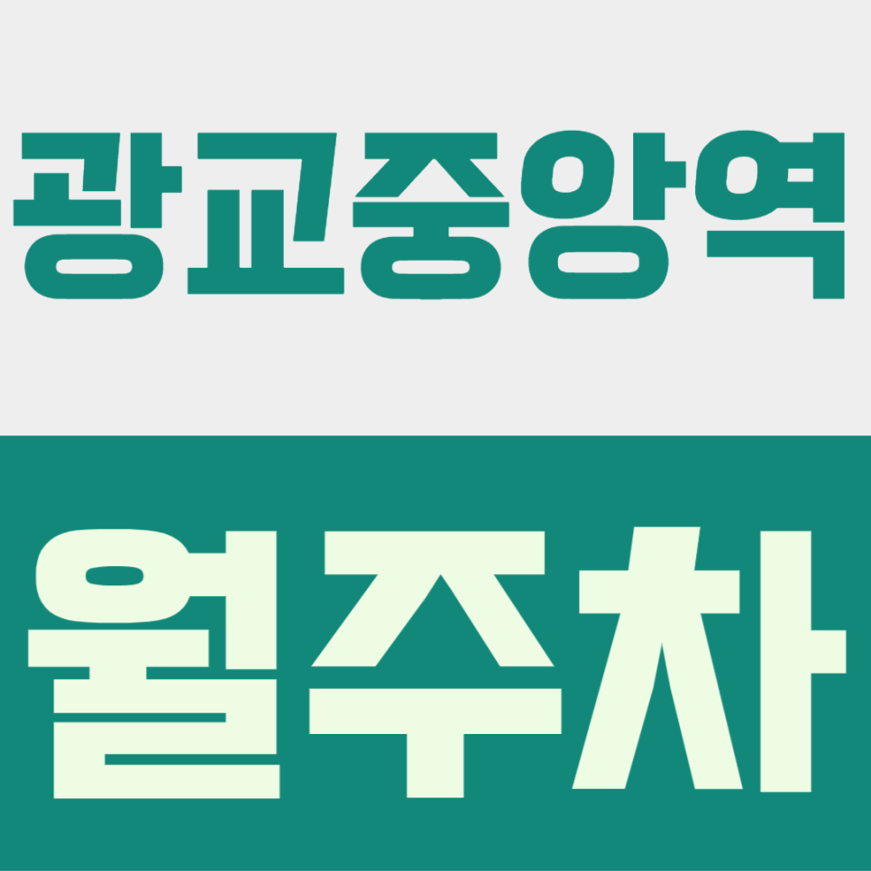 광교중앙역 월주차, 광교중앙역 직장인 필독! 출퇴근 주차 스트레스 24시간 완벽 해결하는 방법 대표 이미지