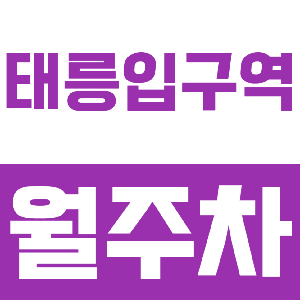 태릉입구역 월주차ㅣ묵동 주차 전쟁 끝! 태릉입구역 24시간 자주식 월정기권 주차장 추천 대표 이미지