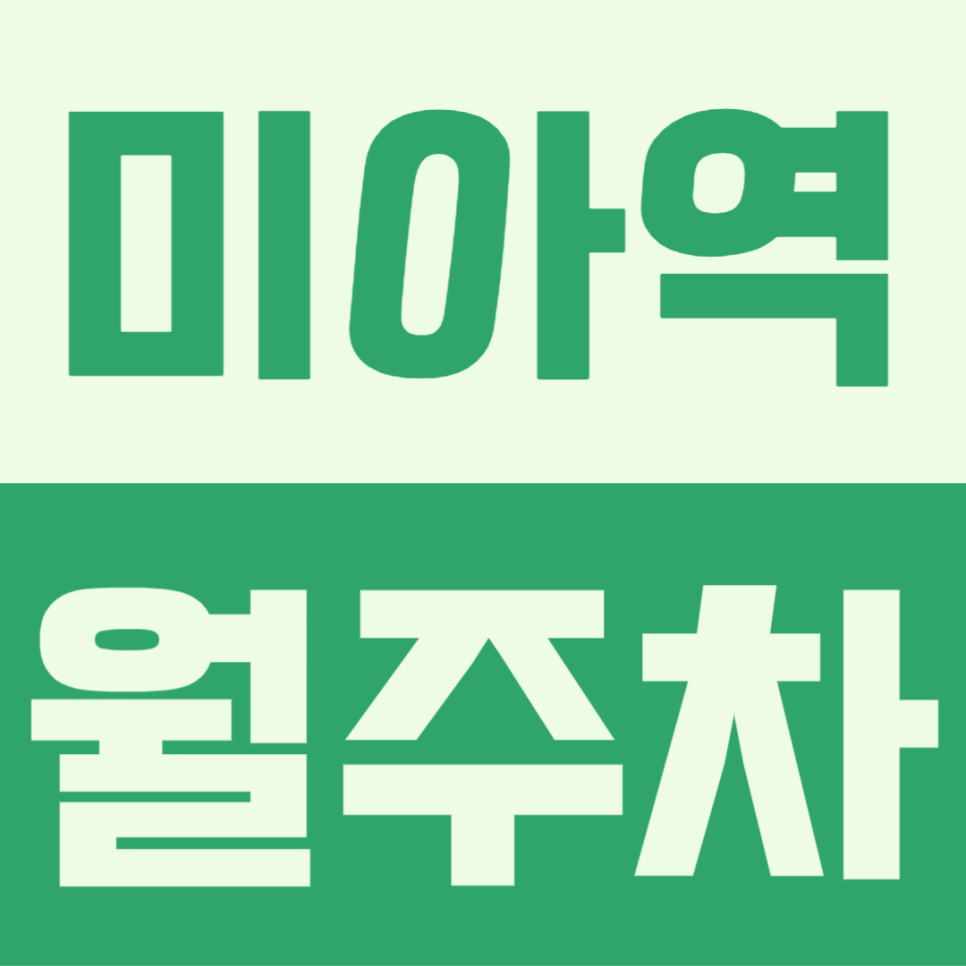 미아역 월주차ㅣ지정석 자리로 편리한 주차가 가능한 월주차장 대표 이미지