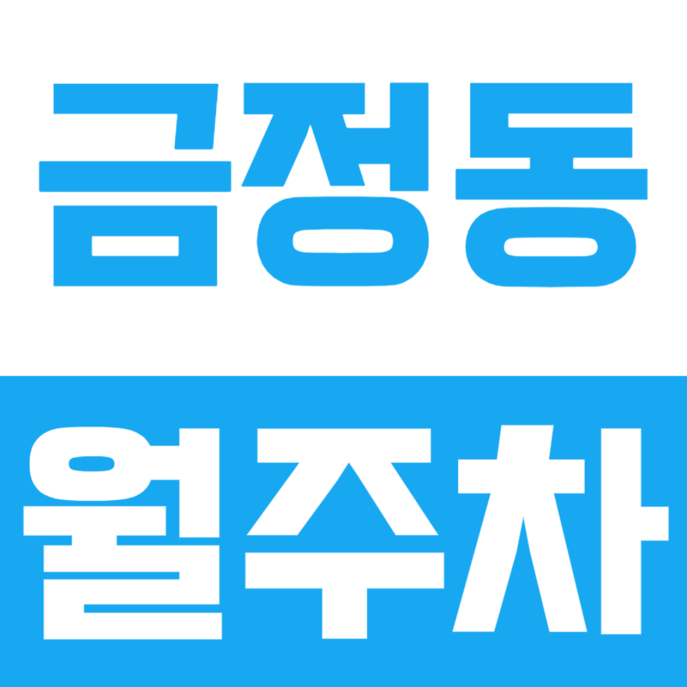 금정동 월주차ㅣ10만원대 가성비 월주차장 이용방법 대표 이미지