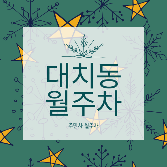 [대치동 월주차] 월 24만원으로 학원가·출퇴근 주차 스트레스 끝! (24시 전일/자주식) 대표 이미지